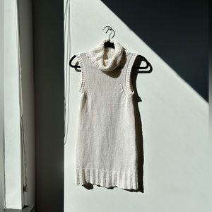Vintage Gap Turtleneck Knit Sweater Dress